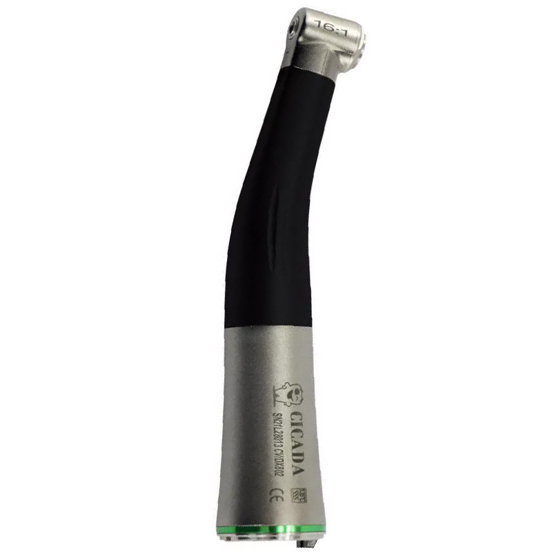 CICADA Dental Internal Spray 16:1 Fiber Optic Contra Angle Handpiece E-Type